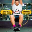 Ankle Straps for Cable Machines (Pair)  Adjustable Padded Ankle Cuffs for Glute & Leg Workouts  Kickbacks, Leg Extensions, Hip Abductors & Lower Body Exercises (Pink)