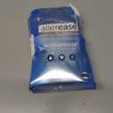 AllerEase Waterproof Mattress Protector Stain Protection Queen Size Allergen Barrier Hot Water Washable Machine Washable Durable Zippered Knit Mattress Cover Stretch Corners (White)