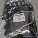 KBZVNAF Black Balloons Latex Party Balloons - 50 Pack 12 inch Helium Matte Black Balloons for Wedding Graduation Baby Shower Birthday Party Decorations