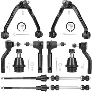 Front Upper Control Arms Suspension Kit Ball Joints Fit for Chevrolet Silverado Sierra Suburban 1500 Tahoe, Fit for GMC Yukon, Fit for Cadillac Escalade 2000-2006 - 12pc Set