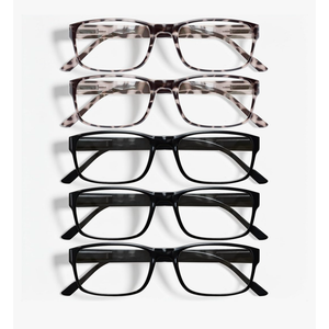 Gaoye Professional Reading Glasses for All Day - Computer Readers with Blue Light Protection - Value Pack(1.5)