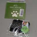 EXPAWLORER Anti Slip Dog Socks to Prevent Licking Paws, Dog Shoes for Hot Pavement, Dog Booties for Small Medium Large Senior Dogs, Traction Control Boots & Paw Protectors for Hardwood Floors (Black Grey Plaid)