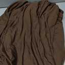 Brown Oval Outdoor Tablecloth with Elastic Edges Fitted Table Cloth Non Slip 42x60 Inch Kitchen Dining Stretch Table Cover 4-6 Seats Wrinkle Free Washable for Camping Party