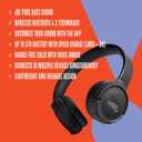 JBL Tune 520BT - Wireless On-Ear Headphones, Up to 57H Battery Life and Speed Charge, Lightweight, Comfortable and Foldable Design, Hands-Free Calls with Voice Aware (Black)