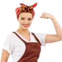 Fun Shack 1940s Wig, 50s Housewife Wig, Housewife Costume for Women, 1950s Housewife, 50's Housewife Costume, Lucy Wig Adult (One Size)