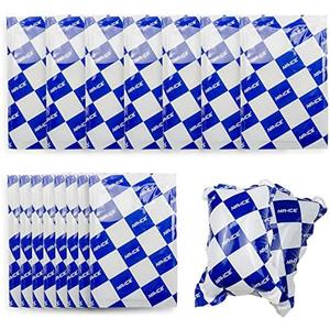 Reusable Dry Ice Packs for Shipping & Storage - Long Lasting Cold Packs for Lunch Box & Coolers - Ideal for Frozen Food & Drinks