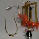 JONATHAN Y JYL1039A Anya 20.25" Metal/Marble LED Table Lamp Glam Contemporary Modern Bedside Desk Nightstand Lamp for Bedroom Living Room Office College, Gold