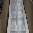 48 in. W x 4 in. H Engineered Stone Backsplash for Bathroom Vanity Sink Top in Carrara White