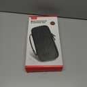 Switch 2 Accessory Bundle, 9-in-1 Protection Kit: Travel Carrying Case, Dockable Hard Shell, Silicone Grip Cover, 2 Tempered Glass Screen Protectors, 4 Thumb Grips for Switch 2 All-in-One Complete Set