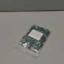 Remagr 120 Pcs Christmas LED Replacement Bulb Mini Wide Angle LED Xmas Bulbs Tree Light Outdoor String Light Replacement for Christmas Garden Party Decor(Green Base with Warm White Bulb)