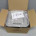 Amunrbrek Wireless Cat Water Fountain, 3.5L Stainless Steel, Smart App & Motion Sensor Control, Battery Operated, Silent Pump, Low Water Alert & Drinking Tracking