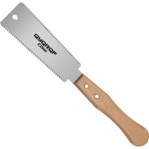 3 x Mini Hand Saw, 6 Inch Japanese Pull Saw with Double Edges 15/17 TPI Flush Cut Saw for Woodworking DIY Projects (style A)