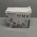 Carressa Linen 100% Organic Cotton Sheet Set Twin Size - 3 Piece, Crisp, Cooling Sateen Weave, Breathable Hotel Quality Deep Pocket Sheets (Ivory)