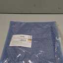 TYUU Small Bathroom Rugs Non Slip Washable Bath Rugs Super Absorbent Bathroom Rug Thin Quick Dry Low Pile Bath Mats, Denim Blue 12"x12"