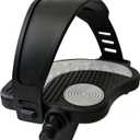 YBEKI Pro-Grade Exercise Bike Pedals with Adjustable Straps - 9/ 16" & 1/ 2" Spindle for Indoor Peloton/ Schwinn/ Spin Bikes | Heavy-Duty PP Plastic & PVC Straps + 500lb Capacity