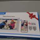 Miroir 10.1 Inch WiFi Digital Photo Frame via Frameo App, 1280x800 HD IPS Touch Screen Electric Picture Frame Display, 32GB Storage, Auto-Rotate, Wall Mountable, Share Photos/Videos Instantly