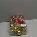 Christmas Ornaments Balls - 30 Pcs 2.4 Inch Shatterproof Plastic Christmas Balls Sets, Red & Gold Small Christmas Tree Balls Hanging Ornaments for Holiday Wreath Party Christma Tree Decor