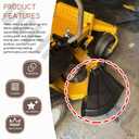 606930 Mower Discharge Deflector Chute Compatible with Hustler Raptor SD 54" & 60" and Big Dog Alpha MP Mowers