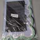 TIASUSAN Blue Mahjong Mat (31.5 x 31.5) with Black Carrying Bag, Anti-Slip, Noise-Reducing Mahjong Mat for Table, Poker, Board Games, Dominoes, and Card Games