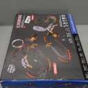 2-in-1 Slot Car Race Track Sets - Electric Race Car Track with 4 High-Speed Racing Cars, Dual Racing Game Lap Counter Circular Overpass Tracks, Remote Control Cars Toys/Gift for Boys Kids Ages 8-12