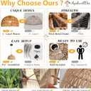 Hemp Rope Woven Pendant Light Woven Light Fixture Boho Chandelier Light Fixture Wicker Pendant Lights Rattan Lights Pendant Dome Wicker Chandelier for Dining Room Kitchen Island(Bulb Incl.