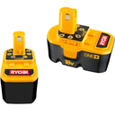 Ryobi 2Pack 18.0 v Replacement for Dewalt 18V Battery and Charger Combo DC9096 DC9099 DC9098 DW9099 DW9098 and 1 Charger for 7.2-18V Ni-Cad Ni-Mh XRP Battery Kit