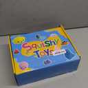 200 Pcs Mochi Squishy Toys, Kawaii Squishies Bulk Party Favors for Kids 4-8 8-12 Boys Girls Toddlers Teens, Gifts for Easter Basket Stuffers Egg Fillers Birthday Classroom Prizes Goodie Bag Stuffers