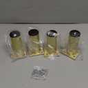 Sumnacon 4PCS Aluminium Alloy Furniture Legs - Round Adjustable Sofa Legs Furniture Cabinet Legs, 4 Inch Funiture Feet for Cabinet Desk Table Chair Sofa Bed, Gold