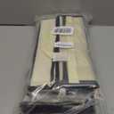 Interesse 12 Packs Dust Bags for Handbags, Clear Handbag Storage, Purse Storage Organizer for Closet, Purse Cover Hanging Closet Organizer with Zipper and Handles (4 Sizes-12PCS-Beige, Beige)