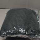 LOCHAS Luxury Bathroom Rug Shaggy Bath Mat 24 x 48 Inch, Washable Non Slip Bath Rugs for Bathroom Shower, Soft Plush Chenille Absorbent Carpets Mats, Hunter Green