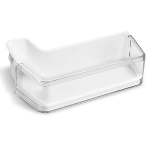 DA97-11483A Refrigerator Door Shelf Bin Assembly Guard Compatible with Samsung Left Lower Door Bin RFG297HDRS RFG298HDRS RFG297HDWP RFG29PHDRS RFG296HDRS RFG297HDBP RFG298HDBP, Replace PS4176339 White