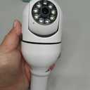 2PCS 360 Degree Security Cameras Wireless Outdoor, 2.4GHz & 5GHz WiFi Light Bulb Camera, 1080p Indoor for Home Camera System, Motion Detection, Two-Way Audio (2PCS)