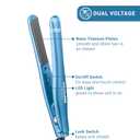 BaBylissPRO 3/4" Ultra-Sleek Mini Straightener, Flat Iron