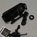 Wireless Charging Rotating Car Mount, High Intelligent 2 in 1 Auto Rotating Phone Holder, One-Click Rotation, Universal Phone Holder Car Charger Fast Charging for Car Dashboard & Air Vent (Black)