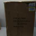 17.3 & 20.8 inch high Concrete Flower pots Set of 2, The planters for Outdoor Plants with Drainage Hole, Modern Family Outdoor Decor Plant pots, Indoor Plant pots for Home Decor. (Black)