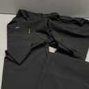 YEOREO CoreFlex Women Workout Flare Leggings with Pockets Hidden Scrunch High Waisted Cargo Gym Yoga No Front Seam Leggings (M, Black)