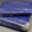 12"x16" Blue Plastic Foodservice Cafeteria Fast Food Tray, 12/pk - (29A-140)