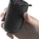 Bluetooth Speaker, Portable Bluetooth Speakers with Wireless Stereo Pairing, Built in Mic, 360° HD Sound,IP65 Waterproof Speaker,Support TF Card, for Home/Party/Outdoor/Beach, Gift For Men/Women-Black