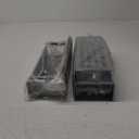 4 Pack Magnetic Spice Rack Organizer for Refrigerator and Oven, Dark Grey Fridge Organizers and Storage for Kitchen