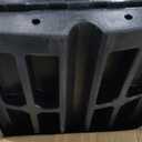 Pyle Car Vehicle Curbside Driveway Ramp - 4ft Heavy Duty Rubber Threshold Bridge Tracks Curb Ramps, 2 Pieces Set (for Car, Truck, Scooter, Bike, Motorcycle, Wheelchair Mobility), Black