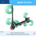 Hiboy ES1 Electric Scooter for Kids Ages 4-10, LED Light-Up Wheels & Side Lights, 5MPH Safe Speed, Easy Control, Safety Kids Scooter, UL Certificate