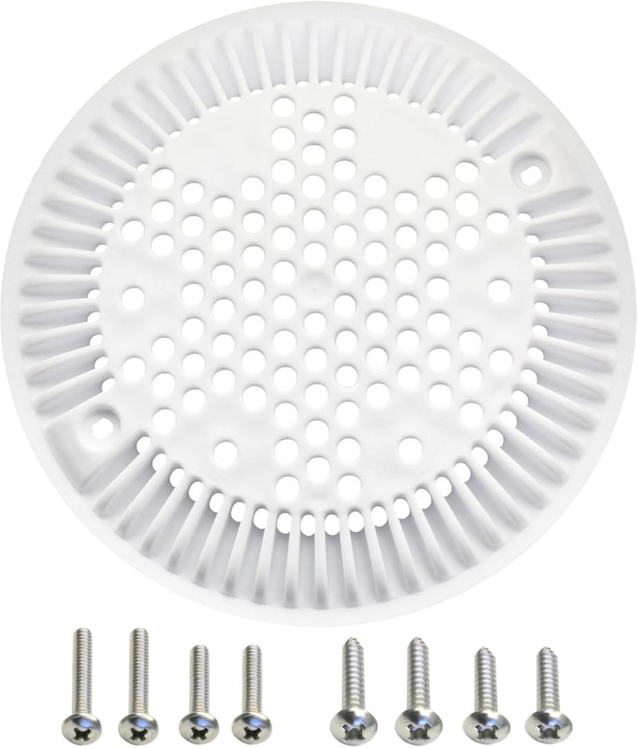 WGX1048E Pool Main Drain Cover Compatible with Hayward Suction and Dual Suction Outlet, Pool Drain Cover (1 Pack)