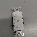 Leviton 15 Amp, 120/277 Volt, Duplex Style Single-Pole/Single-Pole Combination Switch, 5224-2W, White