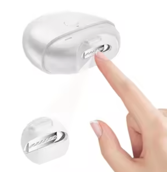 Electric Nail Clippers for Seniors,Baby(Apricot)