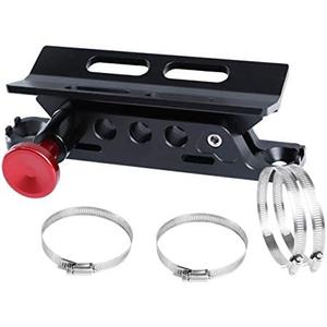 Quick Release Adjustable Aluminum Roll Bar Fire Extinguisher Holder Mount Compatible with for Ford Bronco Jeep Wrangler UTV Polaris RZR Ranger Camper Van with Pillar Fire Extinguisher Bracket