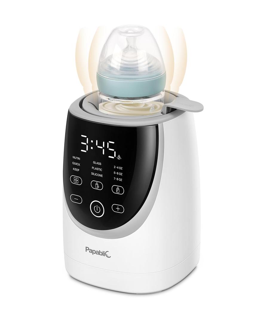Papablic NutriWarm Swirlable Bottle Warmer  Advanced Nutrient-Preserving Warming Technology, Fast and Even Warming for Breastmilk & Formula, Precise Temperature Control, Easy to Use
