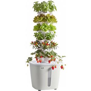 VEVOR Hydroponic Tower, 30 Pods 6 Tiers Hydroponics Growing System Kit with App Control, Vertical Home Garden with 20L Water Tank & Pump, Planter Germination Kit for Indoor Herbs, Fruits, Vegetables