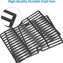 Uniflasy DG1-70-01-634-R Cooking Grid Grates for Dyna-Glo DGF350CSP DGF350CSP-D 2-Burner Open Cart Propane Cast Iron Gas Grill Grate DGF350SNP DGF350SNP-D 101-03011,Grill Grate for Blue Rhino GBC1932L