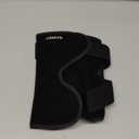 Knee Brace for Knee Pain, Meniscus Tear, Adjustable Knee Support with Side Spring Stabilizers for Meniscus Tear, ACL, Arthritis, Patella Stability, Knee Pain Relief, Women and Men, X-Large (Black)