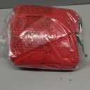 Red Solid Panel Curtains, 63 Inches Long, Set of 2, 100% Cotton, Light Filtering for Privacy, Bold Farmhouse Dcor, Great for Bedroom, Living Room, 54" W x 63" L